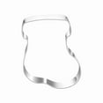 thumbnail image 1 of Clearance Biscuit Moulds under $5,Large Christmas Cookie Cutters 4" Holiday Cookie Cutters Stainless With Recipe Instruction Snowman Christmas Tree Snowflake.., 1 of 7