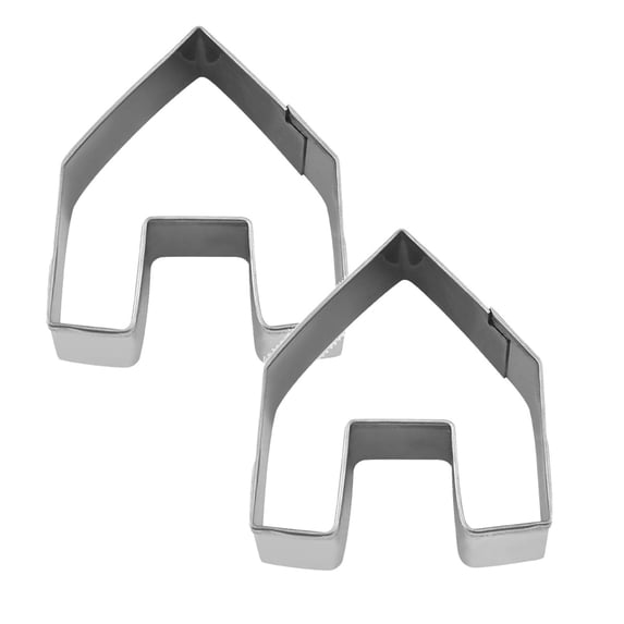 Clearance Biscuit Moulds under $6 Christmas House Cookie Cutter Cookie Tool Cookie Cutter Baking Tool Cookie Set Stainless Cookie Cutter Cake Cookie Ring Baking Tool