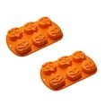 thumbnail image 1 of Clearance Biscuit Moulds under $7 Silicone Pumpkin Pumpkin Shaped Cake Thanksgiving Cupcake Pan Hot For Halloween Thanksgiving Fall Baking And Pumpkin Wax Melts Soa, 1 of 4