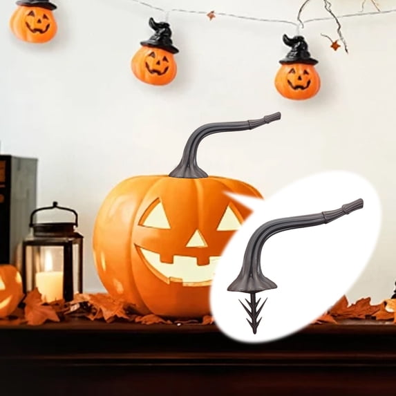 Clearance | Black Brown Pumpkin Stem for Halloween DIY Craft Decor