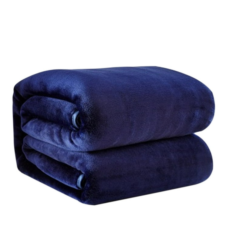 Sherpa Throw Blanket Solid Fleece Blanket Plush Soft Warm 