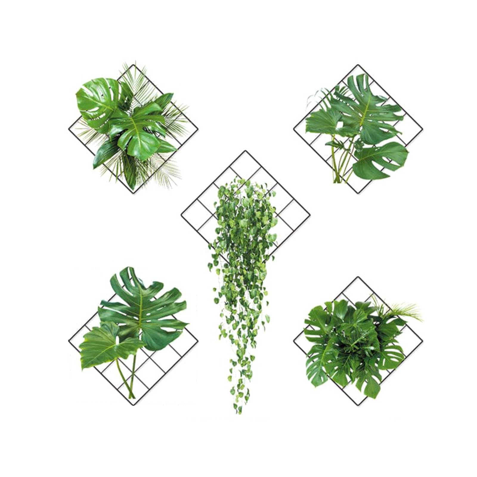 Clearance! Blecry 3D Green Plant Wall Sticker, 1X Sticker, Wall