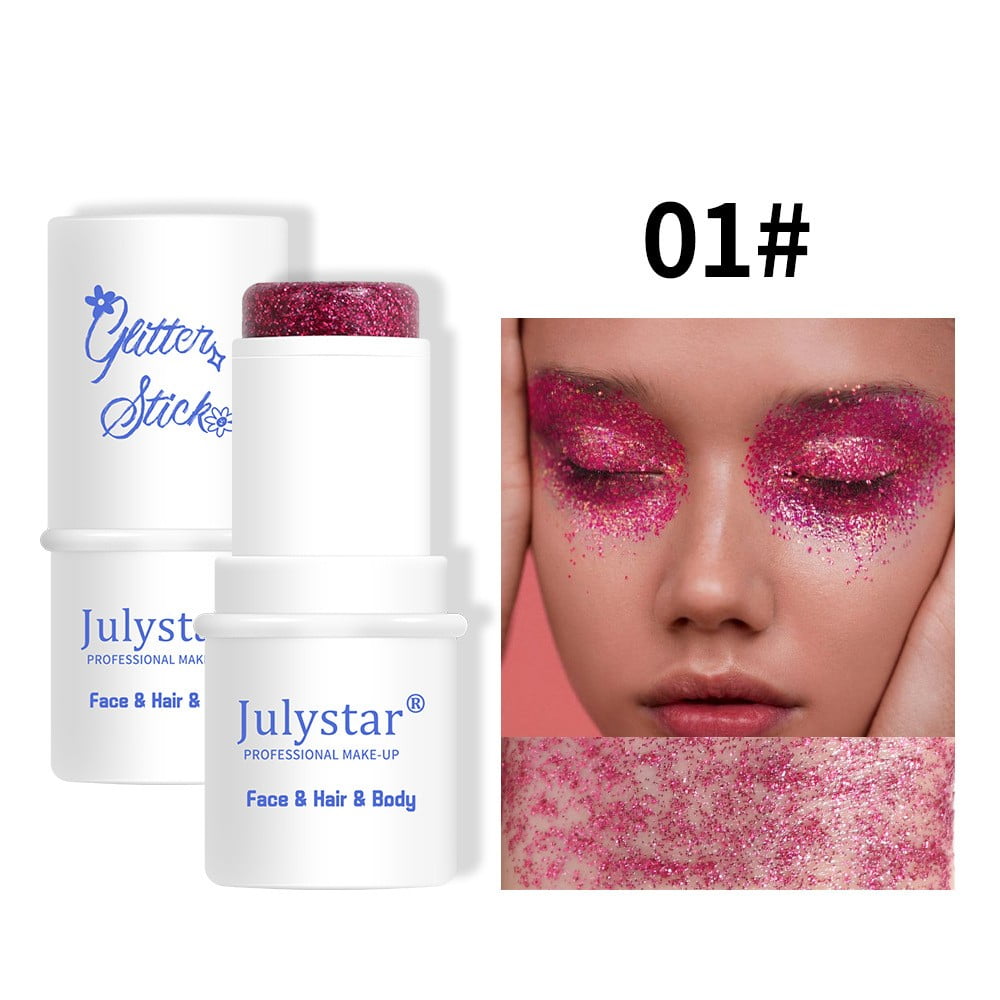 Clearance Body Glitter Stick For Face Body Hair Thick Glitter Gel