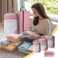 thumbnail image 1 of Clearance! Boovnll 4 Set Packing Cubes for Travel, Multi-Functional Sorting Packages, Suitcase Organizer Compression Packing Cubes for Travel Luggage & Accessories, Packing Cubes, 1 of 6