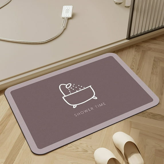 Clearance! Boovnll Bathroom Rugs, 16x24" Absorbent Soft Memory Foam Bath Mat, Non-Slip Quickly Dry Comfortable Thicken Bath Mats for Bathroom, Kitchen, Floor, Pool, Toilet Mat, Bathroom Mat