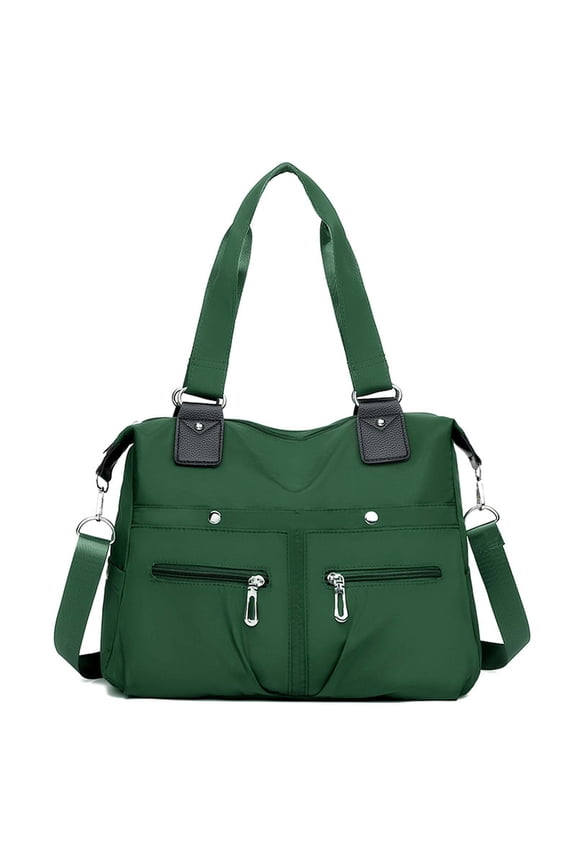 Clearance! Boovnll Duffle Bag, Large Capacity Multi Pockets Multifunctional Nylon Travel Bags for Women, Men, Travel, Shopping, with Zippers & Handles Gym Overnight, Carry on Bag