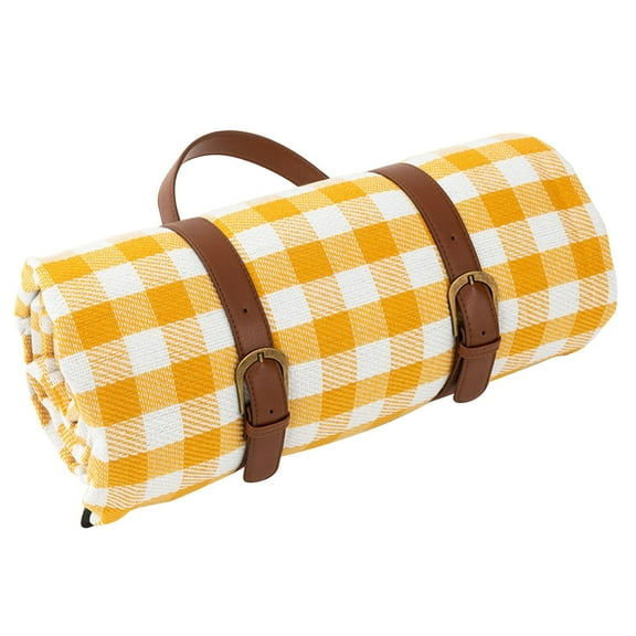 Clearance! Boovnll Picnic Blanket, 59x79" Extra Large Thicken Waterproof Portable Foldable Thicken Picnic Blanket, Beach Blanket, for Outdoor, Beach, Camping, Travel, Grass, Outdoor Blanket