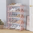 thumbnail image 1 of Clearance! Boovnll Shoe Rack 5 Tiers Sturdy Metal Stackable Rack 20-25 Pairs Shoe Storage Organizer, Shoe Organizer for Entryway, Dormitory, Bedroom, Bathroom, Shoe Storage, 1 of 6