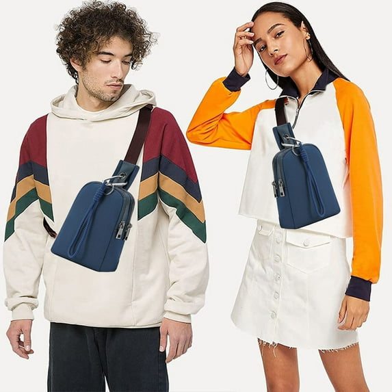 Clearance Boovnll Sling Bag for Women Men, Multipurpose Large Capacity Crossbody Bag, Fashion Portable Chest Bag for Outdoor Hiking, Camping, Trip, Travel, Backpack, Sling Bag