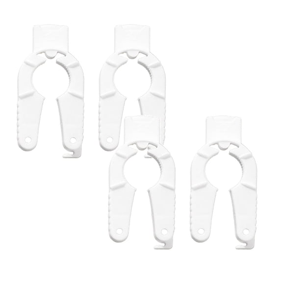 Clearance Bottle&Can Openers under $7 Plastic Bottle Cap And Jar Opener 2024 Upgraded Aid Tool Easy Ring Pull Can Opener Suitable For Weak Hands Seniors Rheumatoid Ergonomic Lid Seal Opener( 2PC