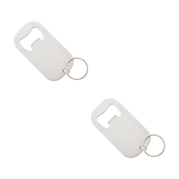 Clearance Bottle&Can Openers under $7 Stainless Steel Flat Beer Keychain Sturdy And To Send To Friends Light And Easy To Carry Suitable For All Beer Bottle Caps