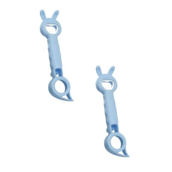 Clearance Bottle&Can Openers under $6 Creative Multi-purpose Beverage Bottle Opener 4 In 1 Can Opener Lid Opener Kitchen Tool