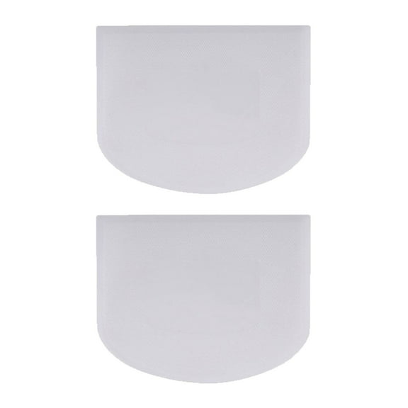 Clearance! Bowl Spatula & Scraper Flexible Plastic Multipurpose Kitchen Cutter Tool Food Scrappers for Bread Dough Baking Cake Fondant Icing 2pc for Home & kitchen White