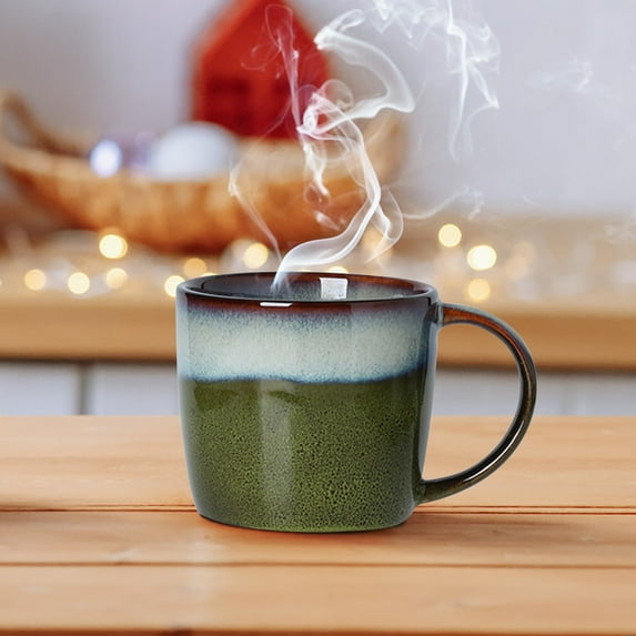 Clearance! Bpyeka Ceramic Gradient Coffee Cup Mug Home and Kitchen