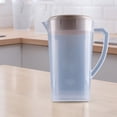 thumbnail image 1 of Clearance! Bpyeka Cold Water Kettle Clear Plastic Pitcher with Lid Clear Water Pitcher for Cold Drinks Iced Tea Pitcher for Lemonade Iced Tea Milk Beverages Kitchen Appliances, 1 of 6