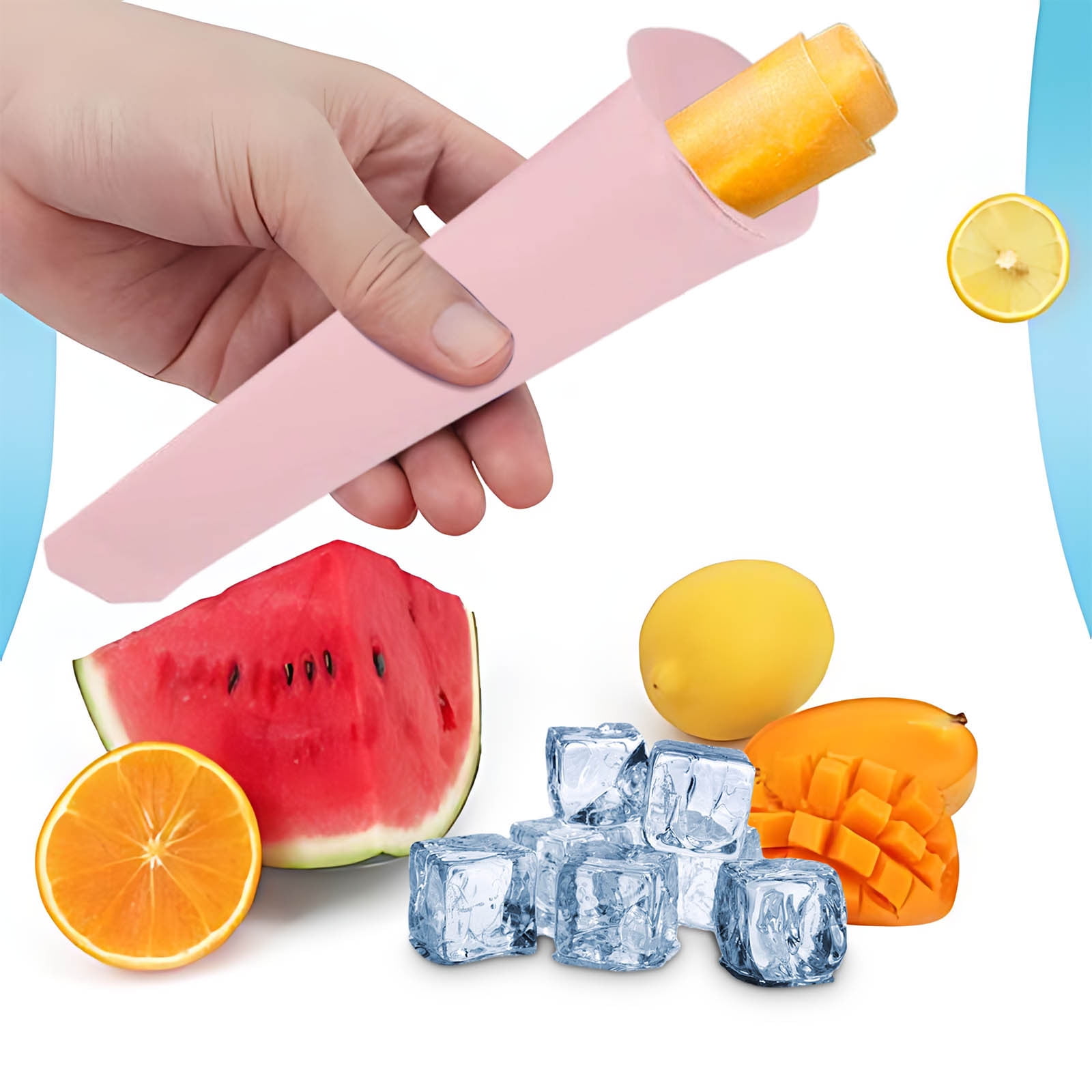 Clearance! Bpyeka Ice Cube Tray Freezing Ice Cubess Mould with Lid ...