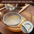 thumbnail image 1 of Clearance! Bpyeka Kitchen Essentials Oil Strainer Fine Soy Milk Sieve Spoon Cooking Fine Mesh Filtration Residues Wooden Handle Flour Colander Home and Kitchen, 1 of 9