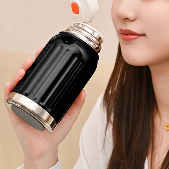 Clearance! Bpyeka Kitchen Gadgets Portable Mug Coffee Mug Stainless Steel Lining Extra Long Insulation Hot Cold Water Bottle Home and Kitchen