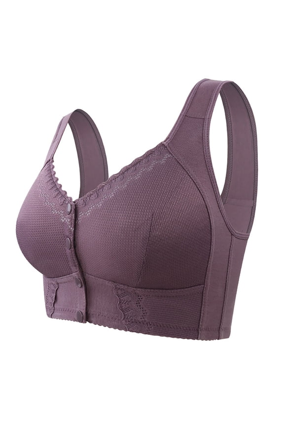 Clothing Bra,Moona Bra For Senior Front Closure Breathable Bra For Seniors Wirefree Bras For Older Women