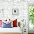 thumbnail image 1 of Clearance!Brick 3D Wall Panels Peel and Stick Wallpaper,Self Adhesive Waterproof Foam Faux Brick for Living Room,Bedroom,Laundry,Kitchen,Fireplace,TV Wall Decoration (White,45 * 100cm), 1 of 5