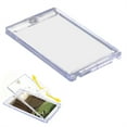 thumbnail image 1 of Clearance Business Card Holder under $5,Plastic Transparent Trading Card Protector Organizer Sports Card Baseball Card Standard Card Case Card Storage, 1 of 9