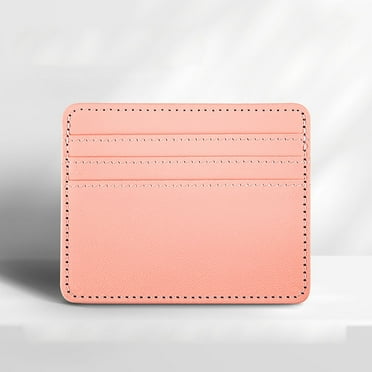 Clearance Business Card Holder under $1 Credit Card Holder Slim Minimalist Front ID Small Compact Leather