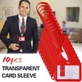 thumbnail image 1 of Clearance Business Card Holder under $5,10 PCS Health Card Vaccine Card Protective Case Clamshell Card Case, 1 of 2