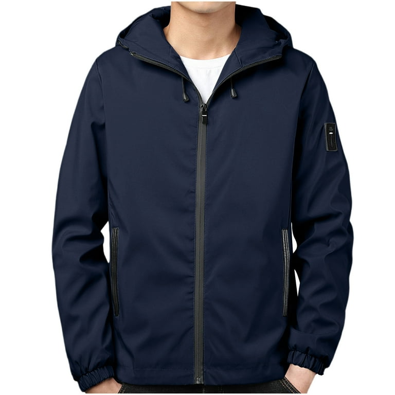 ジャケット・アウター Khakis Hooded Wind Jacket Navy Khakis Hooded Wind Jacket - Navy | International Store