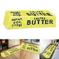 thumbnail image 1 of Clearance Butter Block Door Mat Bathroom Living Room Welcome Door Decorative Floor Mat Party Decoration Floor Mat Room Floor Mat, 1 of 7