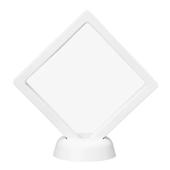 Clearance! CICRKHB Decorations Clearance 3D Floating Frame Shadow Box Display Case Coin Box Jewelry Display Case White
