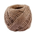 thumbnail image 1 of Clearance! CICRKHB Jute 40M Natural Brown Jute Hemp Rope Twine String Cord Shank Craft String Diy Making Brown, 1 of 1