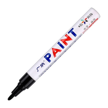 Clearance! CICRKHB Marker Pen Clearance 1Pcs Waterproof Permanent Paint Marker Pen for Car Tyre Tire Tread Rubber Metal 5Ml Black