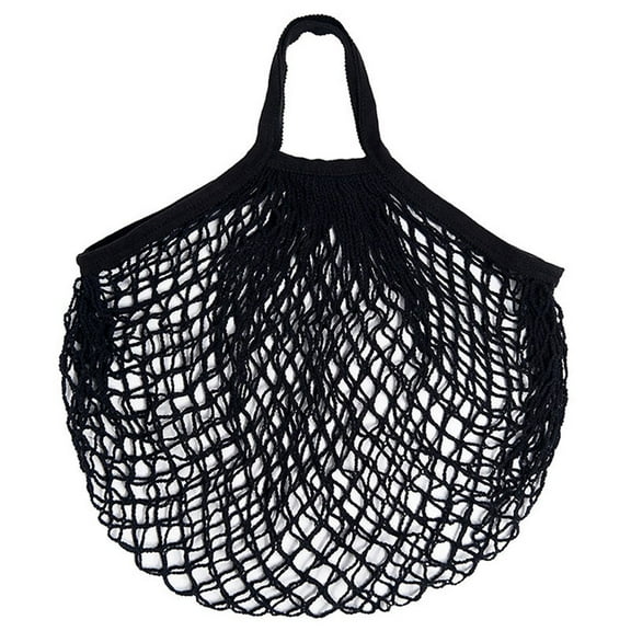 Clearance! CICRKHB Storage Containers Clearance Mesh Net Turtle Bag String Shopping Bag Reusable Fruit Storage Handbag Totes New Black