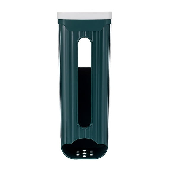 Clearance! CICRKHB Storage Containers Clearance Trash Bag Dispenser Wall Mounted Grocery Garbage Bag Holder Plastic Bag Storage Box Garbage Bag Container Trash Bag Storage Box Green