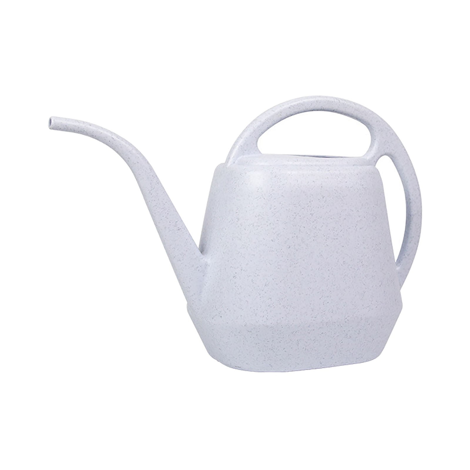 Cicrkhb watering can small plastic indoor plant pot long spout white