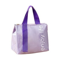 Clearance! CSSAD Lunch Bag Leakproof Reusable Insulated Tote Lunch Box Container in School Work Picnic Beach Cooler & Thermal Lunch Bag for Food Containers