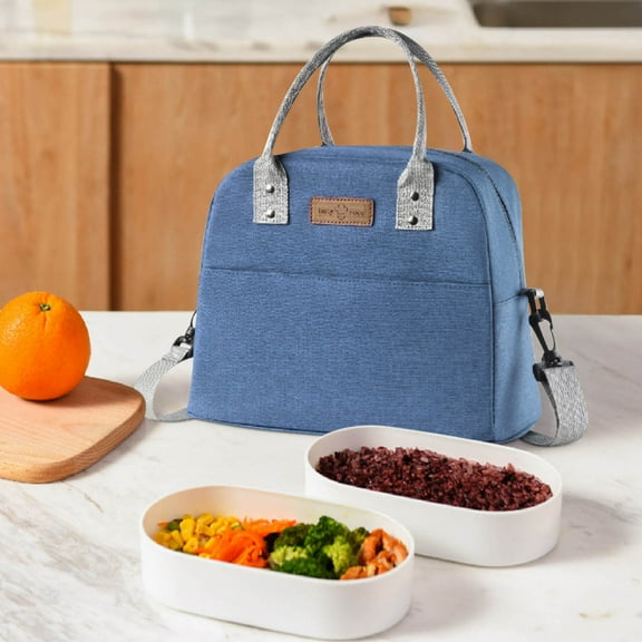 Clearance! CSSAD Lunch Bag Leakproof Reusable Insulated Tote Lunch Box Container in School Work Picnic Beach Cooler & Thermal Lunch Bag for Food Containers