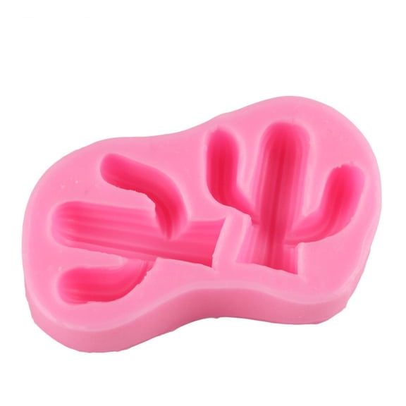 Clearance Cake Mould under $5,Silicone Chocolate Decor Tools Baking DIY Fondant Shape Cake Cactus Mould Cake Mould