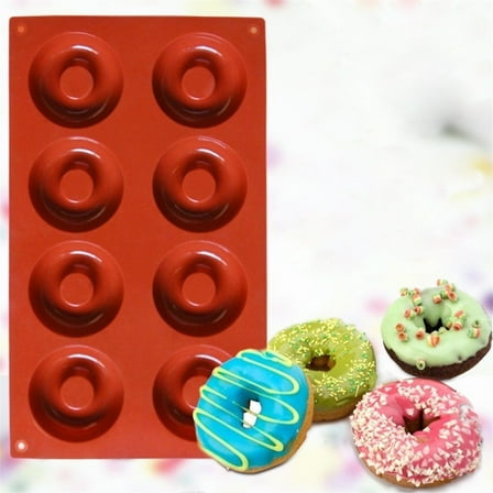 Clearance Cake Mould under $5 Silicone Donut Cupcake Cake Candy Cookie Baking Mould Pan