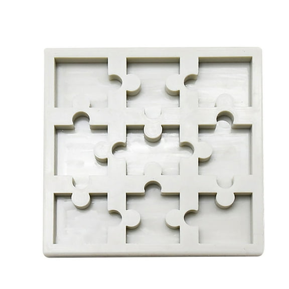 Clearance Cake Mould under $5 Silicone Mold DIY Puzzle Shape Cake Chocolate Soap Crystal Epoxy Mold Decor