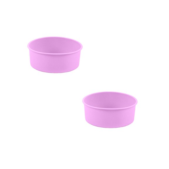Clearance Cake Mould under $7 Silicone Cake 4/6/8/10 Inch Heat DIY Round Shaped Mould For Kitchen Round Cake Silicone Baking Pan Multi Dimension