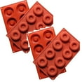 thumbnail image 1 of Clearance Cake Mould under $7 Silicone Donut Cupcake Cake Candy Cookie Baking Mould Pan, 1 of 5