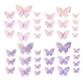 thumbnail image 1 of Clearance Cake inserts under $5,40PCS Butterfly Cake Toppers Cupcake Butterflies Toppers Cake Decoration For Birthday Wedding, 1 of 9