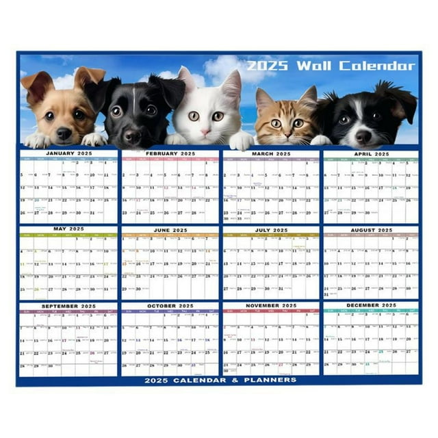 Clearance Calendar 2025! 30" X 36" 2025 Wall Calendar Erasable Large