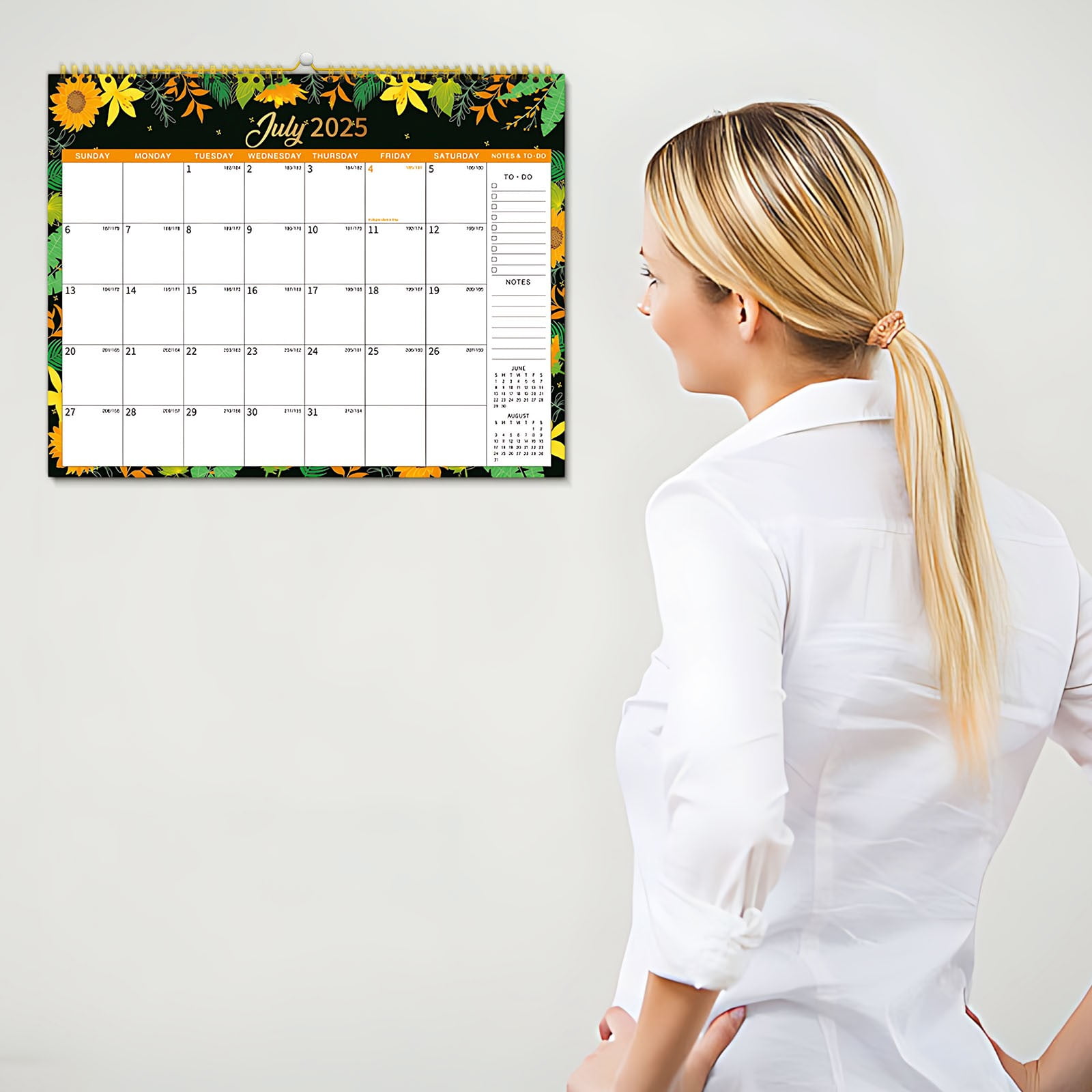 Clearance! Calendar 2026Calendar 2025 7month Calendar From July 2025