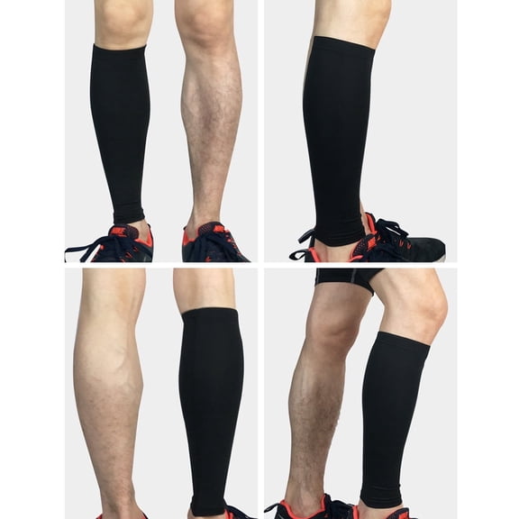 Clearance! Calf Compression Sleeve Leg Performance Support Shin Splint & Calf Pain Relief Black