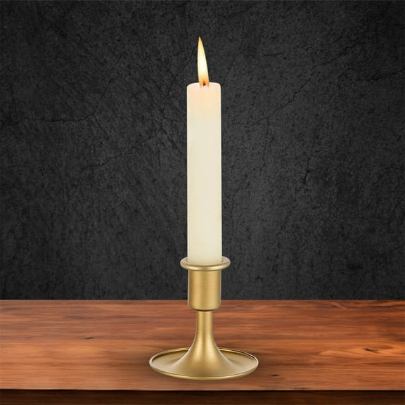Clearance Candles & Holders under $5,Candlestick Holders Taper Candle Holders Romadedi Gold Candle Stick Candle Holder For Table Centerpiece Wedding Reception Festive Christmas Mantel Decoratio