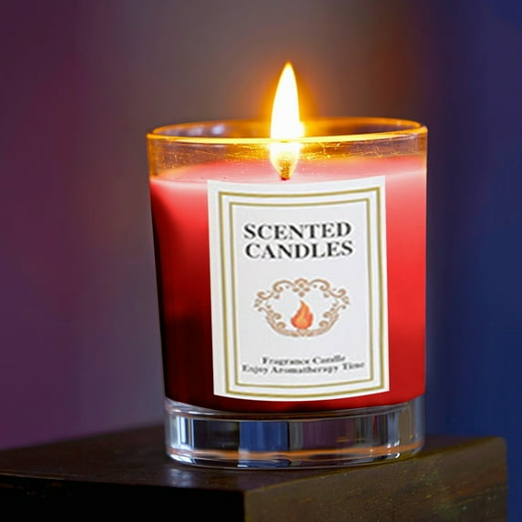 Clearance Candles & Holders under $5,Candle Sicilian Lemon Scented Classic Large Jar Single Wick Candle Burns Over 110 Hours