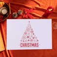 thumbnail image 1 of Clearance! Caoblia Christmas Placemats 12x18" Washable Wipeable Heat-Proof Christmas Printing Placemats for Kitchen, Dining Table, Holiday, Party Decor Supplies, Christmas Decorations, 1 of 6