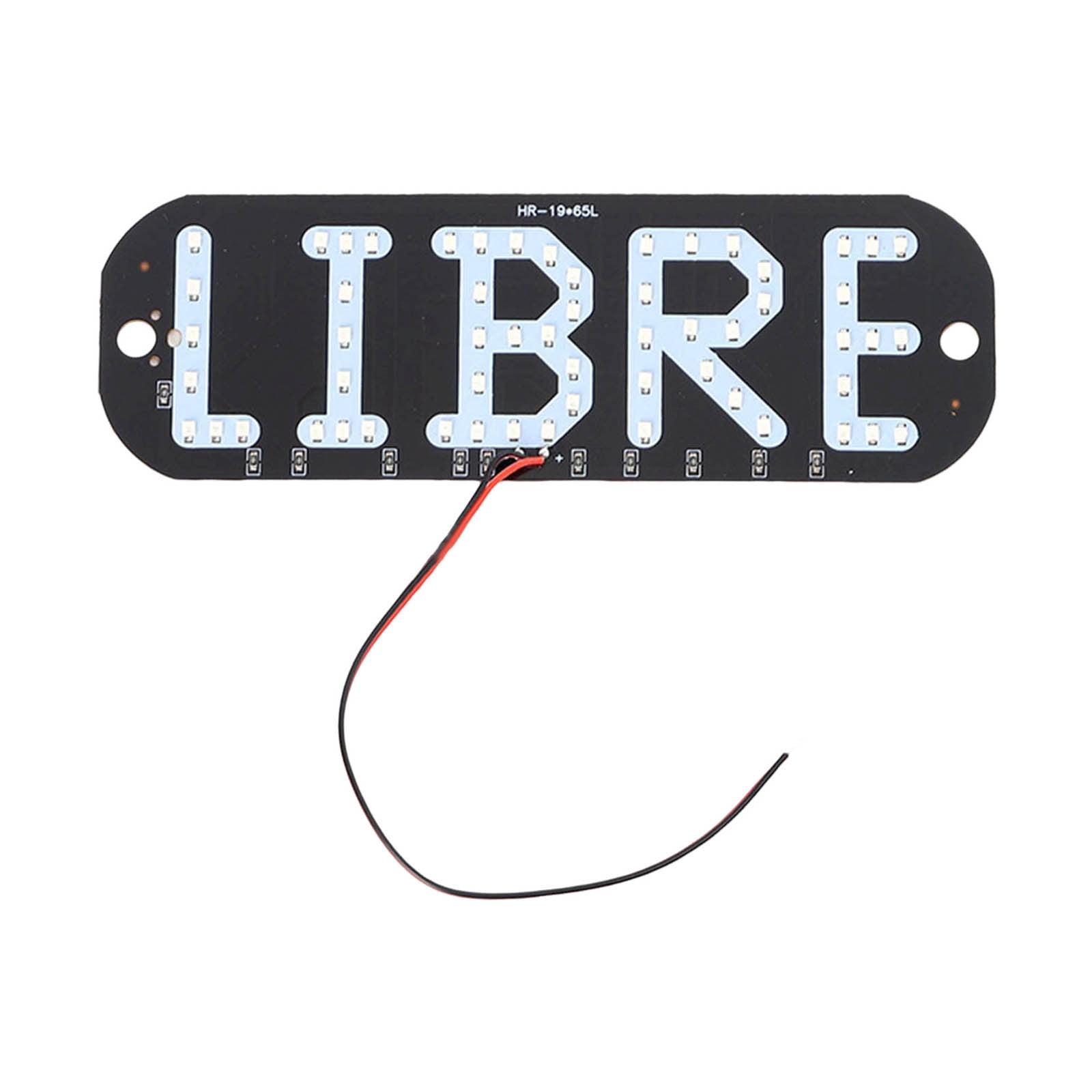 Clearance Car Accessories Interior LED Signs With Lights For Short